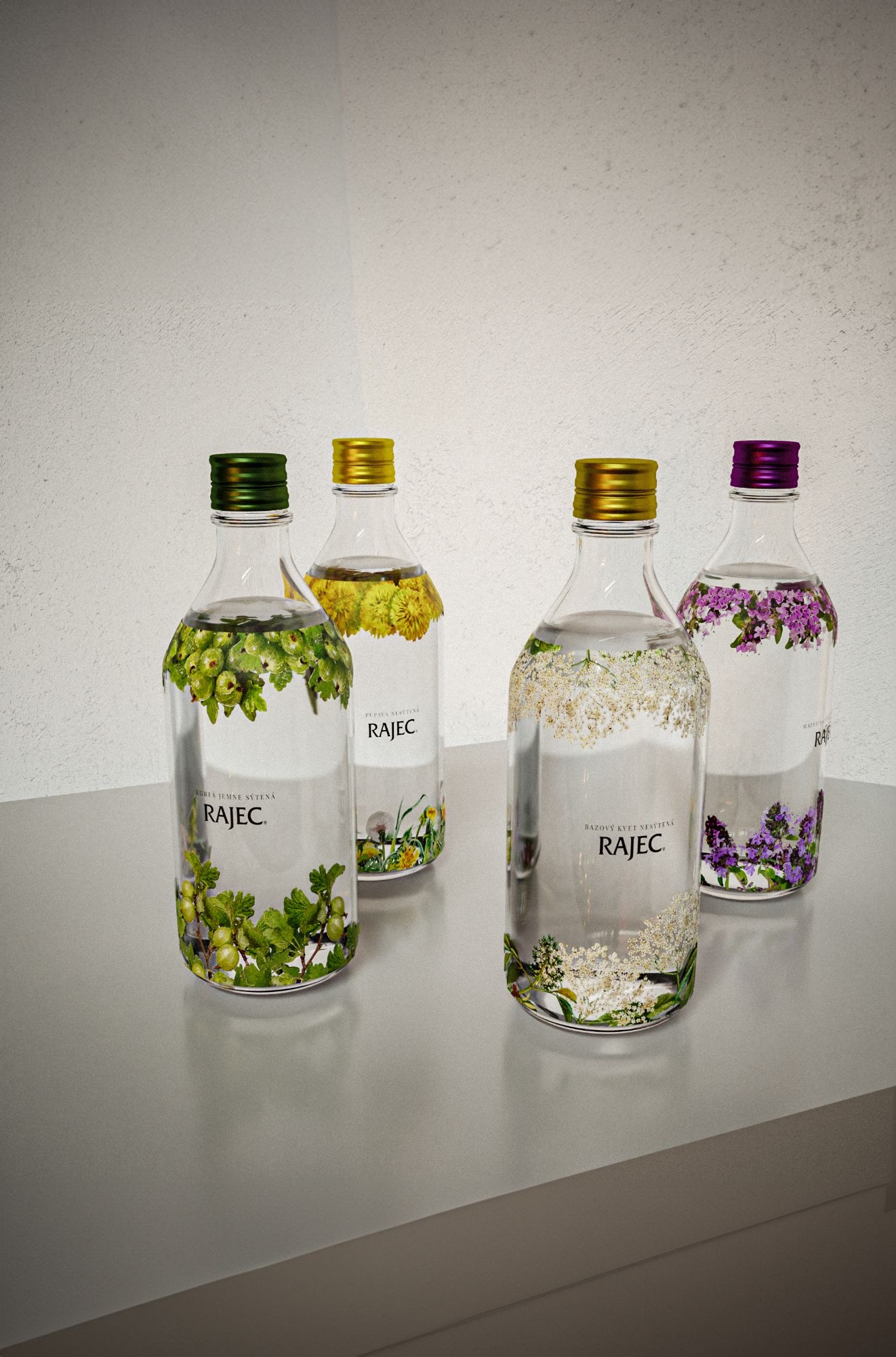Rajec bottle concept range